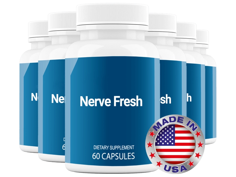 Nerve Fresh – 6 Bottle Supply Made in USA