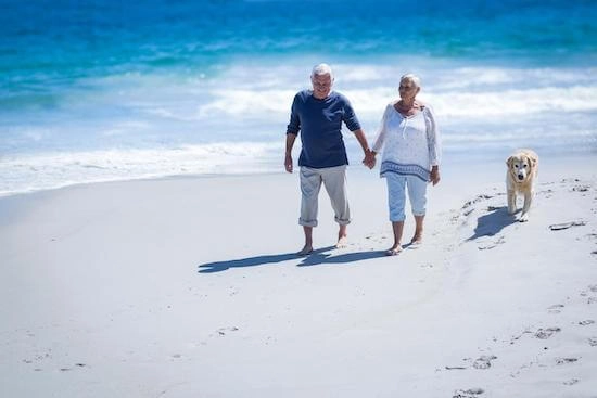 Active seniors enjoying life free from nerve pain